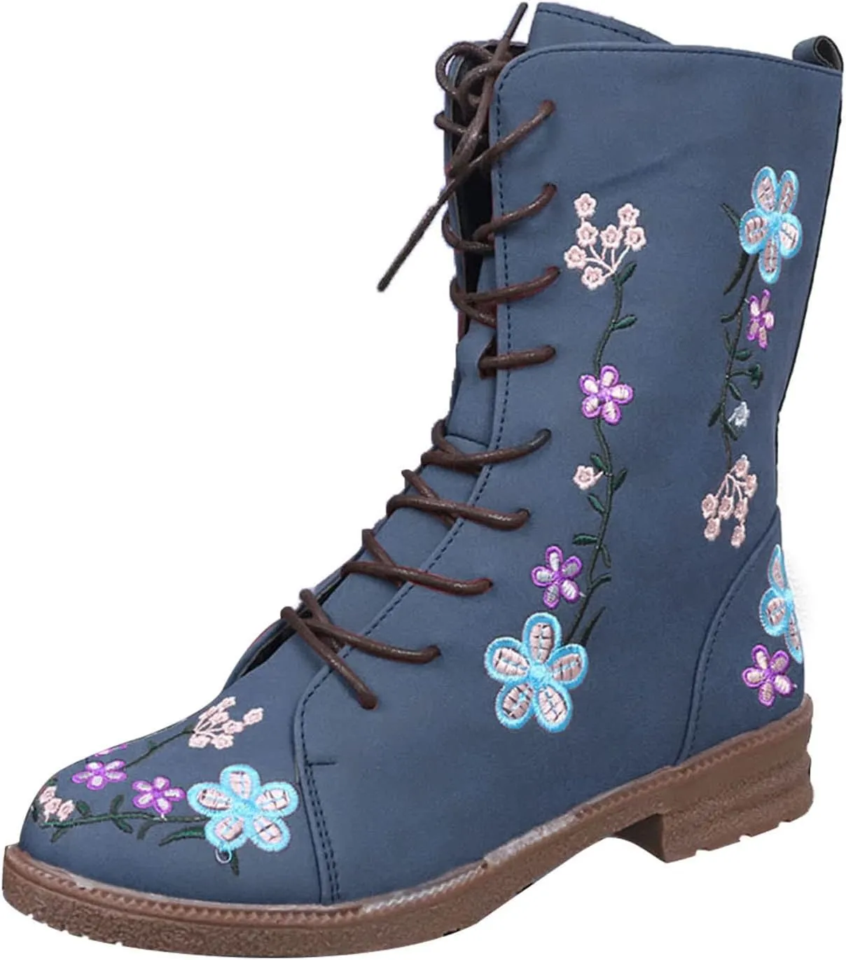 SBGMoSJ Leather Cowboy Boots Women Size 9 White Cowboy Boots Ladies Wide Calf Black Western Boots for Women Wide Calf Dress Boots for Women Suede Black Knee High Cowboy Boots for Women Wide Calf