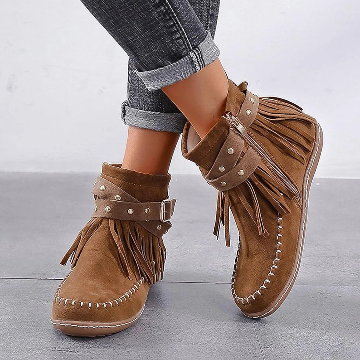 SBGMoSJ Womens Booties And Ankle Boots Low Heel Wide Width Booties for Women Plus Size Open Toe Booties for Women Low Heel Sexy Black Open Toe Booties for Women Red Cowboy Booties Women Ankle Boots