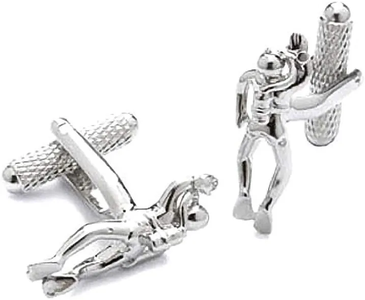 Scuba Diver Cufflinks