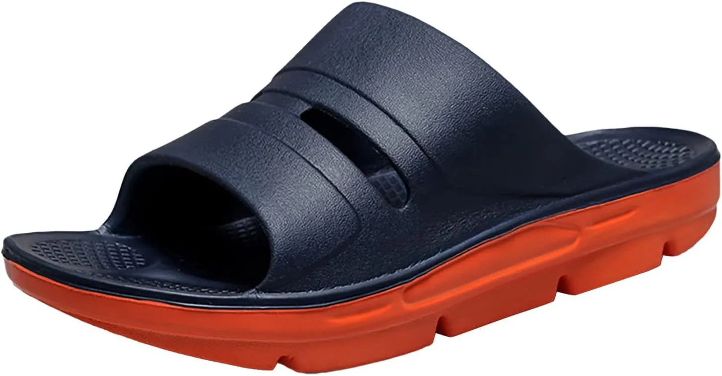 Shower Slippers Women's Slippers with Arch Support Ultra Comfort Non-Slip Shower Sandals Indoor and Outdoor
