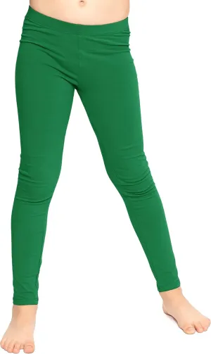 STRETCH IS COMFORT Girl's Cotton Footless Leggings | Stretchy | Size 2-16