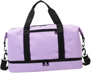 Travel Bag for Airlines And Gym Use Compact Duffel for Weekend Adventures, Violet