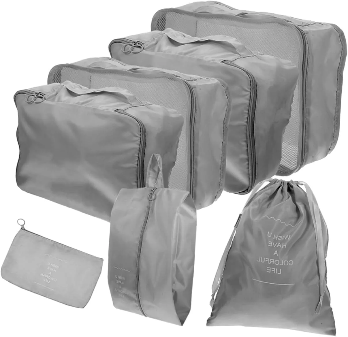 Travel Garment Bags Underwear Bag for Luggage Sealed Travel Storage Compact Suitcase Organizer