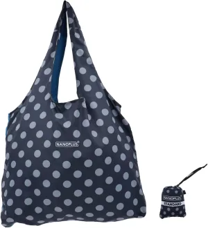 Ultimate Packable Travel Tote Bag - Reusable Shopping Bag - Compact & Portable & Lightweight (Polkadot, Standard)