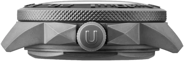 UNDONE Aquadeep Automatic Dive Watch for Men 43mm 500M Water Resistance Wristwatch Diver for Men with Rubber Strap