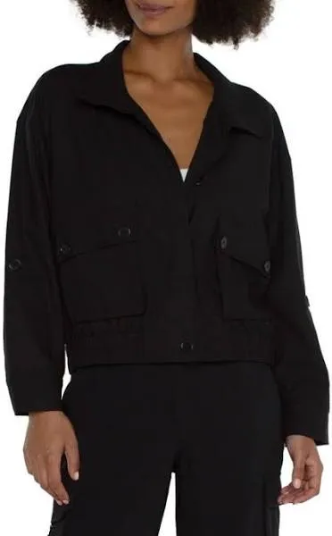 UTILITY JACKET W/ CINCH HEM