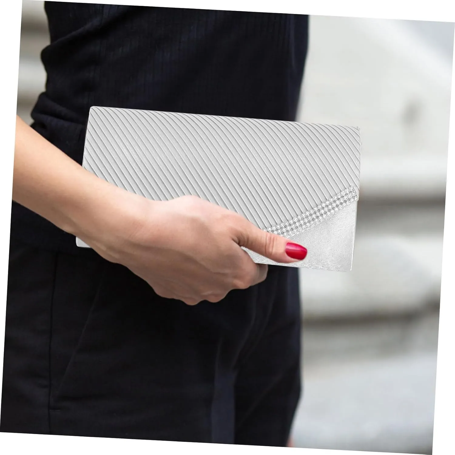 VALICLUD Handbag Clutch Bag Wedding Purses for Bride Evening Bag Crossbody Purses for Women Clutch Purses for