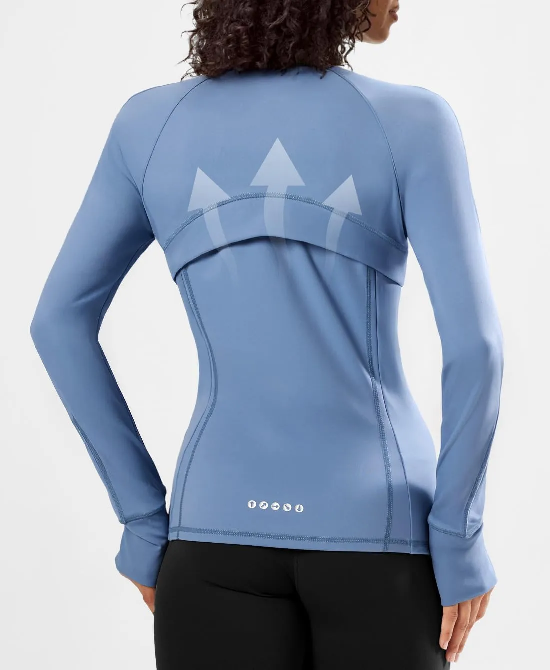 Waitfairy Zip Up Jackets for Women Lightweight Running Workout Jackets for Woman Track Jacket Women Slim Fit Women's Jacket