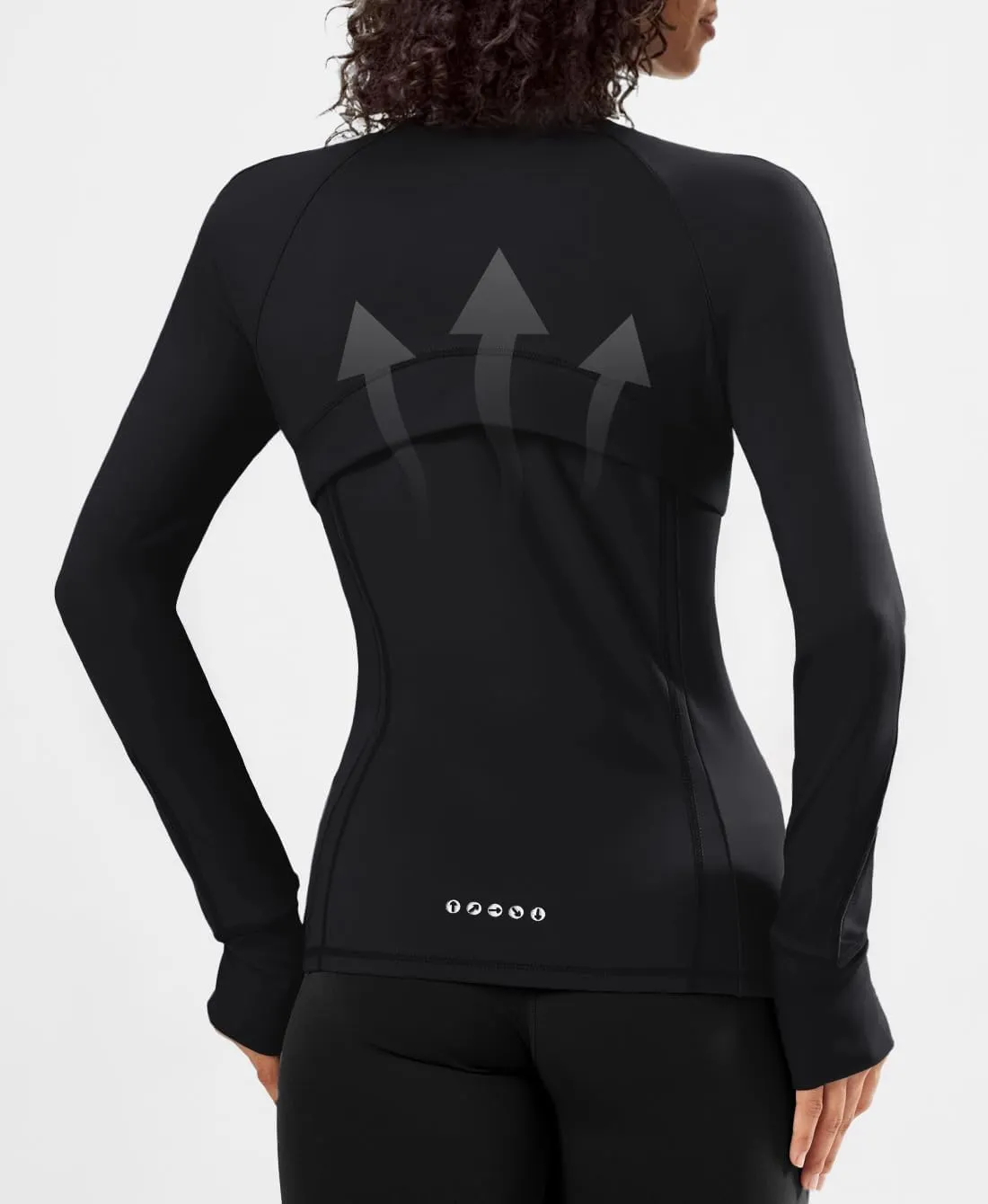 Waitfairy Zip Up Jackets for Women Lightweight Running Workout Jackets for Woman Track Jacket Women Slim Fit Women's Jacket