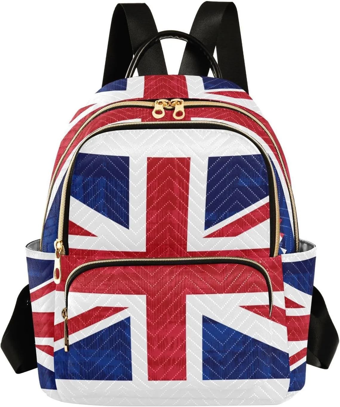Women Fashion Backpack Great Britain Flag Sturdy Daily Bag Compact Regular Bag Diaper Bag