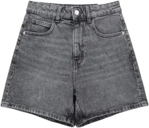 Women Summer High Waisted Denim Shorts Female Short Streetwear Wide Leg Jean Shorts
