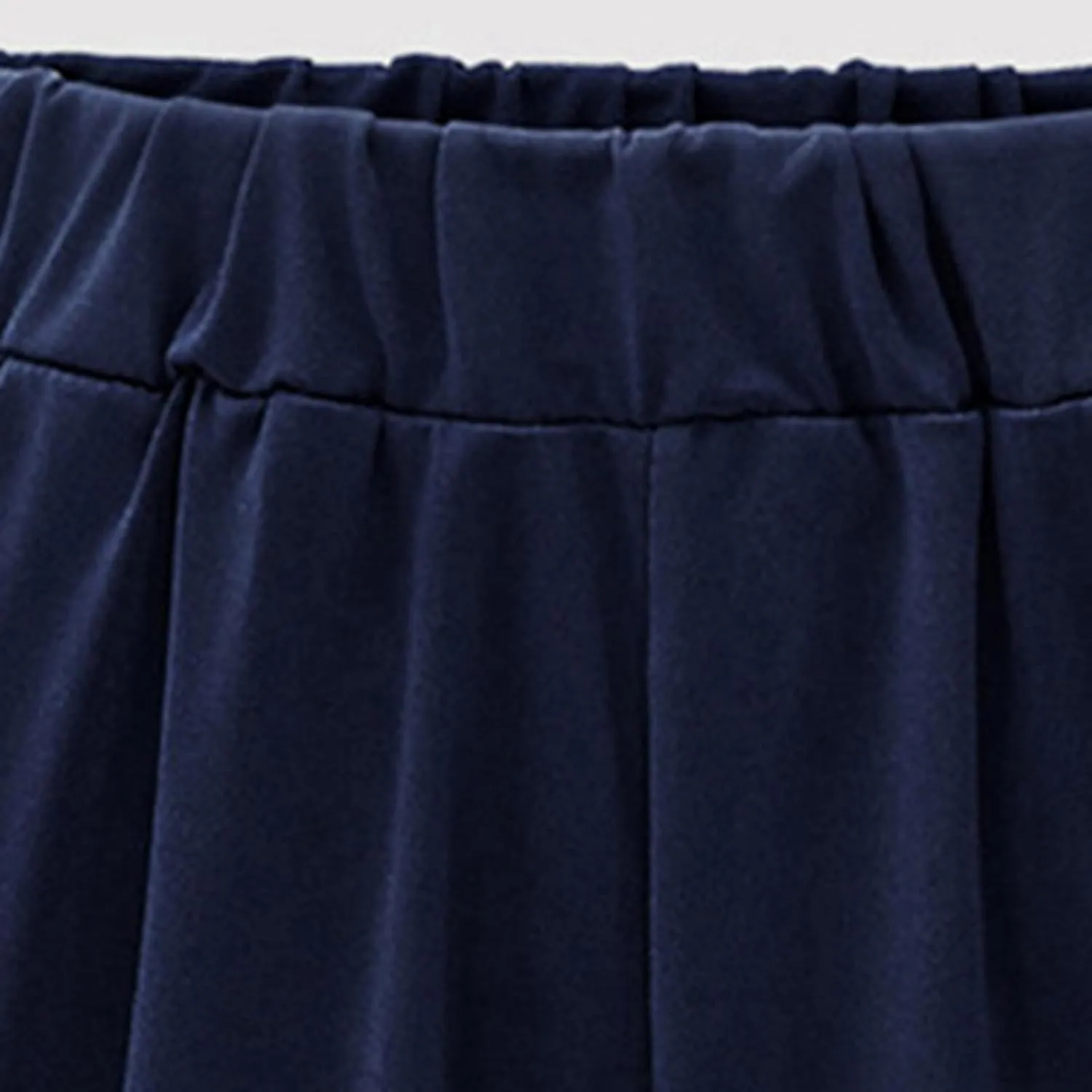 Womens Skirts Pleated Elastic High Waisted Wide Leg Dressy Shorts Basic Solid Versatile Stretchy Flared Casual Skorts