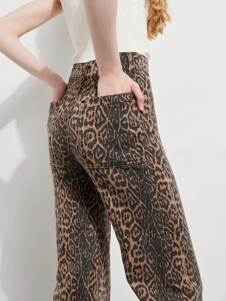 Women's Wide Leg Jeans High Waisted Stretchy Trendy Casual Versatile Work Denim Pants Trousers 2025