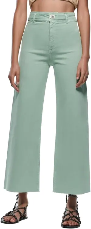 Women's Wide Leg Jeans High Waisted Stretchy Trendy Casual Versatile Work Denim Pants Trousers 2025