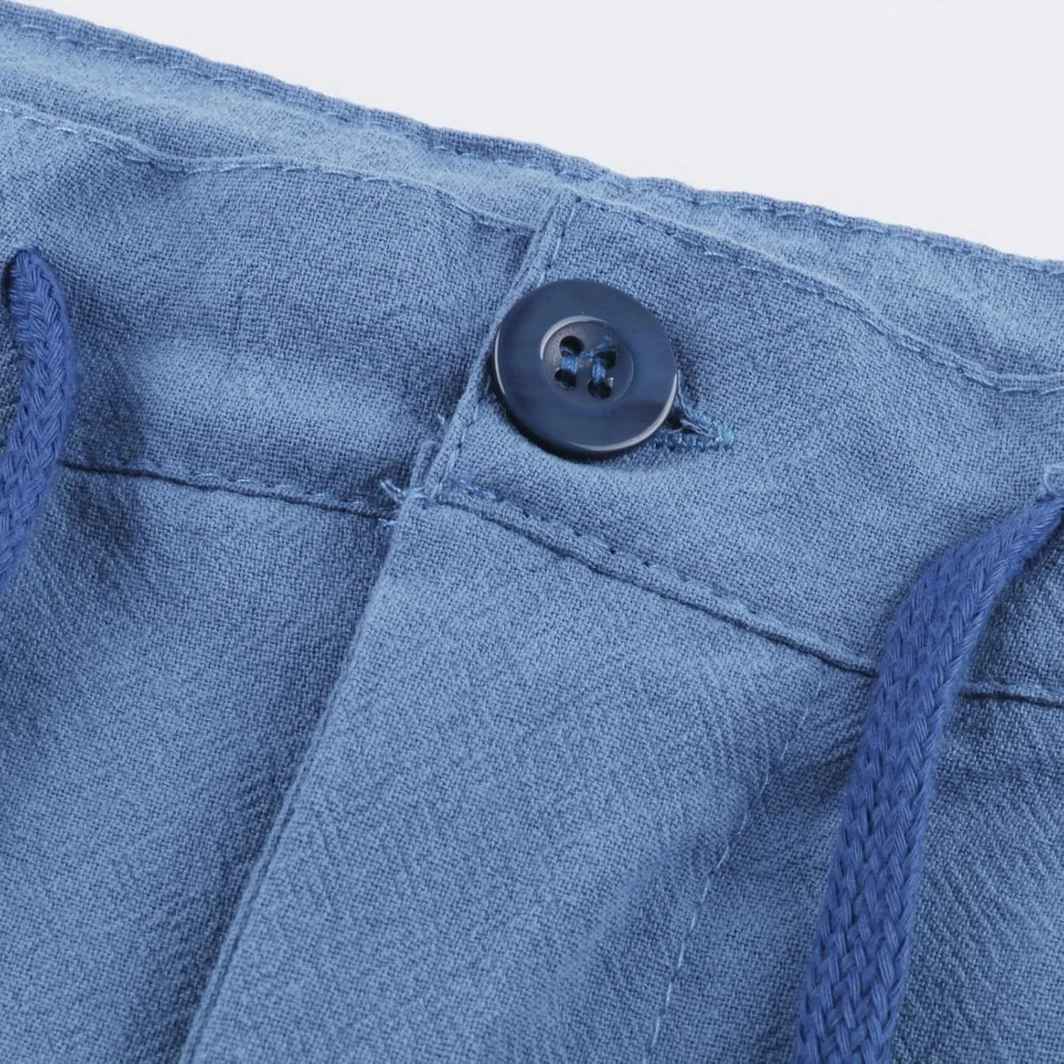 Ymosrh Mens Shorts Casual Summer Shorts with Pocket Drawstring Holiday Beach Shorts, S-3XL
