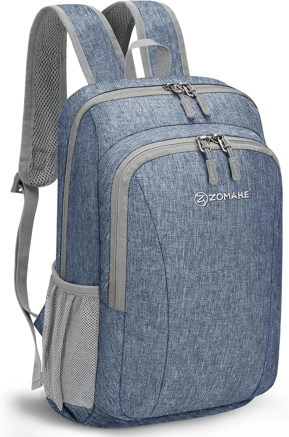 ZOMAKE Lightweight Backpack 10L, Small Daypack Hiking Backpacks Ultra Light Daypack Travel Day Bag Comping Daybag for Cruise(Navy Blue)
